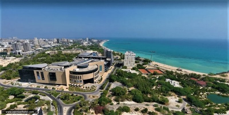 نمای کلی موقعیت مکانی میکامال در کیش